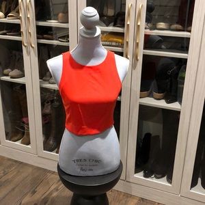 NWT Women’s Alice + Olivia Lace Crop Top Sz 4